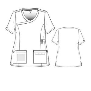 Carhartt y-neck cross-flex scrub top